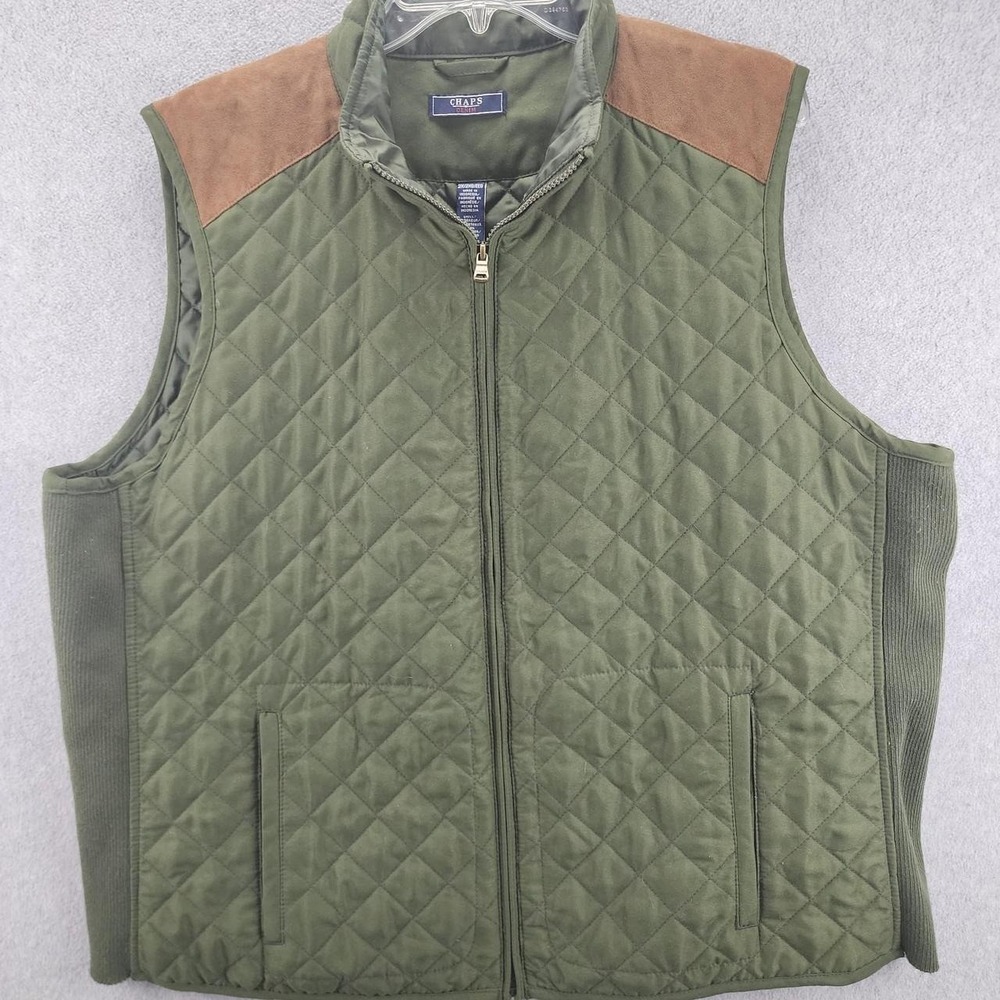 Chaps Denim Vest 2x